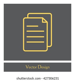 line note paper icons