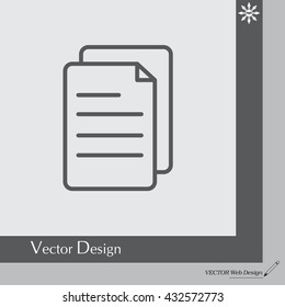 line note paper icons