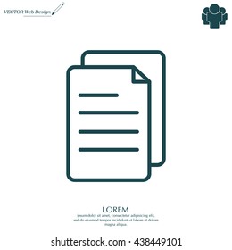 line note paper icons