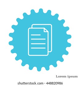 line note paper icons