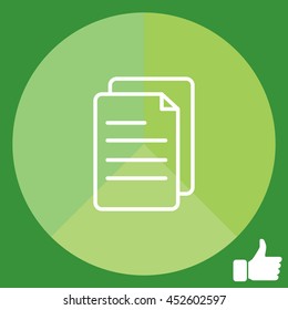 line note paper icons