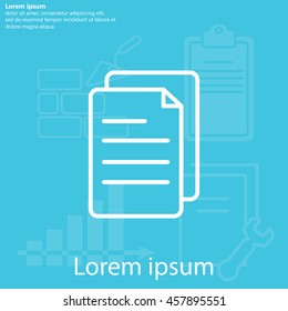 line note paper icons