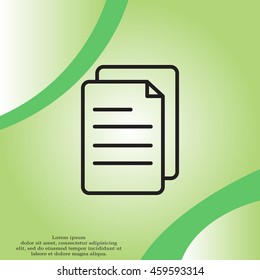 line note paper icons