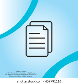 line note paper icons