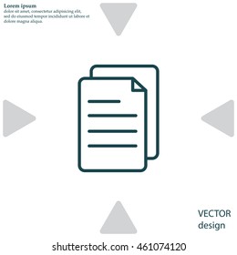 line note paper icons