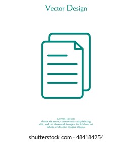 line note paper icons