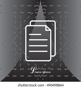 line note paper icons