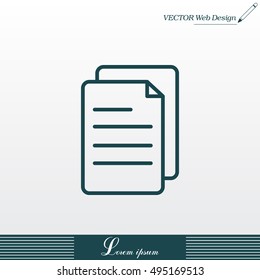 line note paper icons
