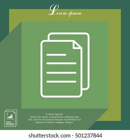 line note paper icons