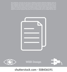 line note paper icons
