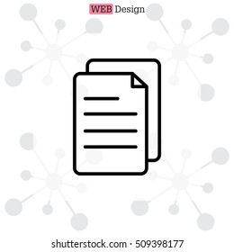 line note paper icons