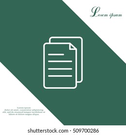 line note paper icons