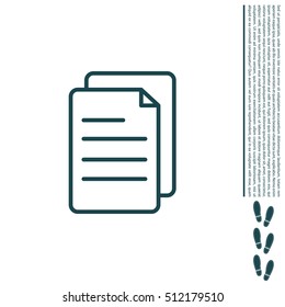 line note paper icons