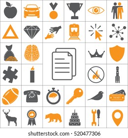 line note paper icons