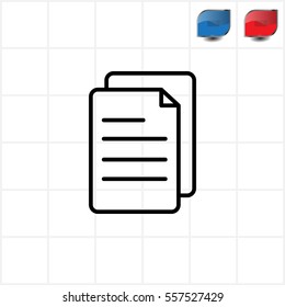 line note paper icons