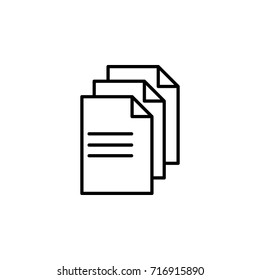 line note paper icons on the white background