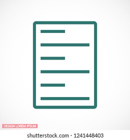 line note paper Vector icon