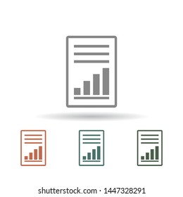 line note paper Vector icon . Lorem Ipsum Illustration design