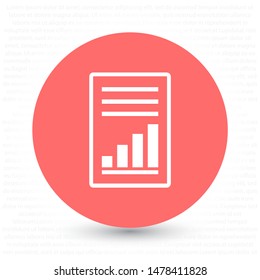line note paper Vector icon . Lorem Ipsum Illustration design