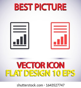 line note paper Vector icon . Lorem Ipsum Illustration design