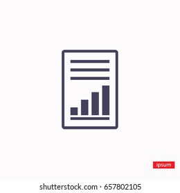 line note paper Vector icon