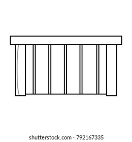 line office wood desk object design