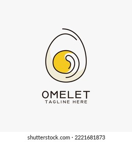 Logo-Design-Vektorgrafik der Linie