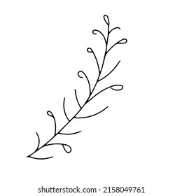 Line or outline autumn fall doodles. hand lettering autumn simple words