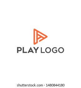 line p play logo design inspiration