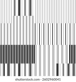 line patchwork pattern on white background