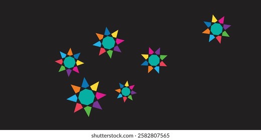 line pattern background abstract vector illustration