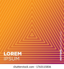 Line pattern background design template for digital 
and printed design