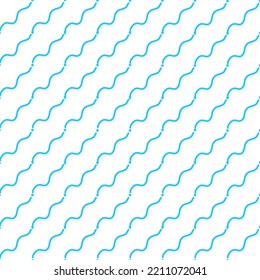 line pattern background.Abstract cute wave lines.light blue seamless wave vector pattern on white background.Simple illustration for printing.line wallpaper background.wrapping paper.