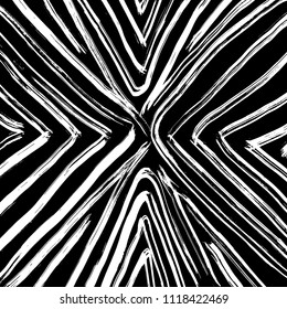 Line pattern. Brush. Vector. Grunge background.