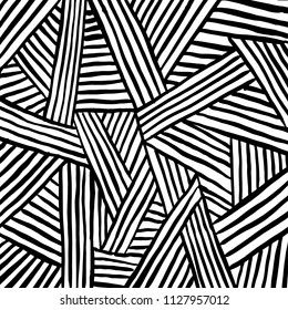 Line pattern. Brush. Vector. Grunge background.