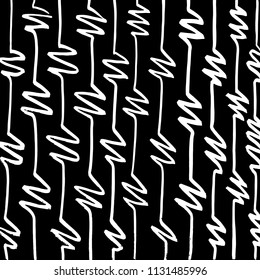 Line pattern. Brush. Vector. Grunge background.