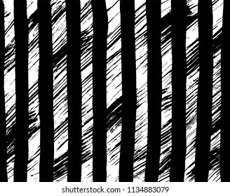 Line pattern. Brush. Vector. Grunge background.