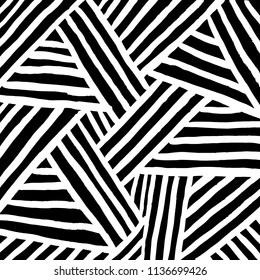 Line pattern. Brush. Vector. Grunge background.