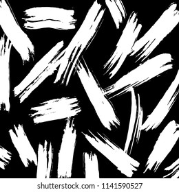 Line pattern. Brush. Vector. Grunge background.