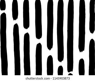 Line pattern. Brush. Vector. Grunge background.