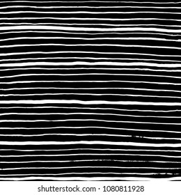 Line pattern. Brush. Watercolor. Grunge background.