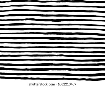 Line pattern. Brush. Watercolor. Grunge background.