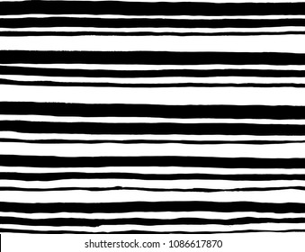 Line pattern. Brush. Watercolor. Grunge background.