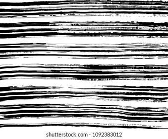 Line pattern. Brush. Watercolor. Grunge background.