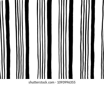 Line pattern. Brush. Watercolor. Grunge background.