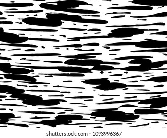 Line pattern. Brush. Watercolor. Grunge background.