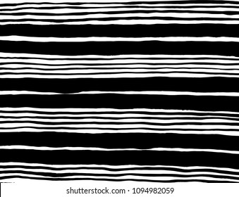 Line pattern. Brush. Watercolor. Grunge background.