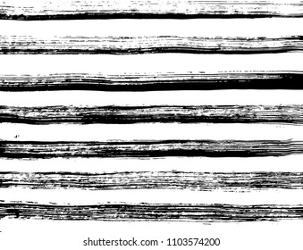 Line pattern. Brush. Watercolor. Grunge background.