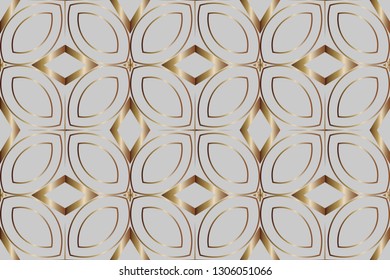 Line pattern collection, brochure, flyer in arabian style. Geometric backgrounds with repeating texture. Ethnic arabic, indian  cover. abstract classic golden,  pattern. Vector illustration    