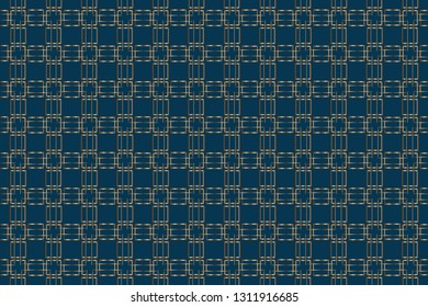 Line pattern collection, brochure, flyer in arabian style. Geometric backgrounds with repeating texture. Ethnic arabic, indian  cover. abstract classic golden,  pattern. Vector illustration    